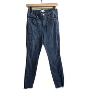 Women's Good American Good Legs Skinny Distressed Hem Jeans Size 10/30